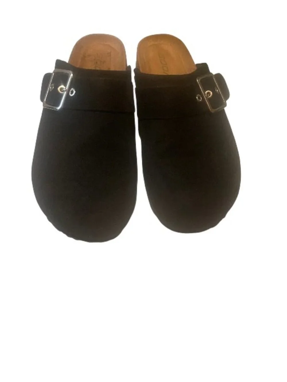 SODA Cork Footbed Clogs - Picture 1 of 3